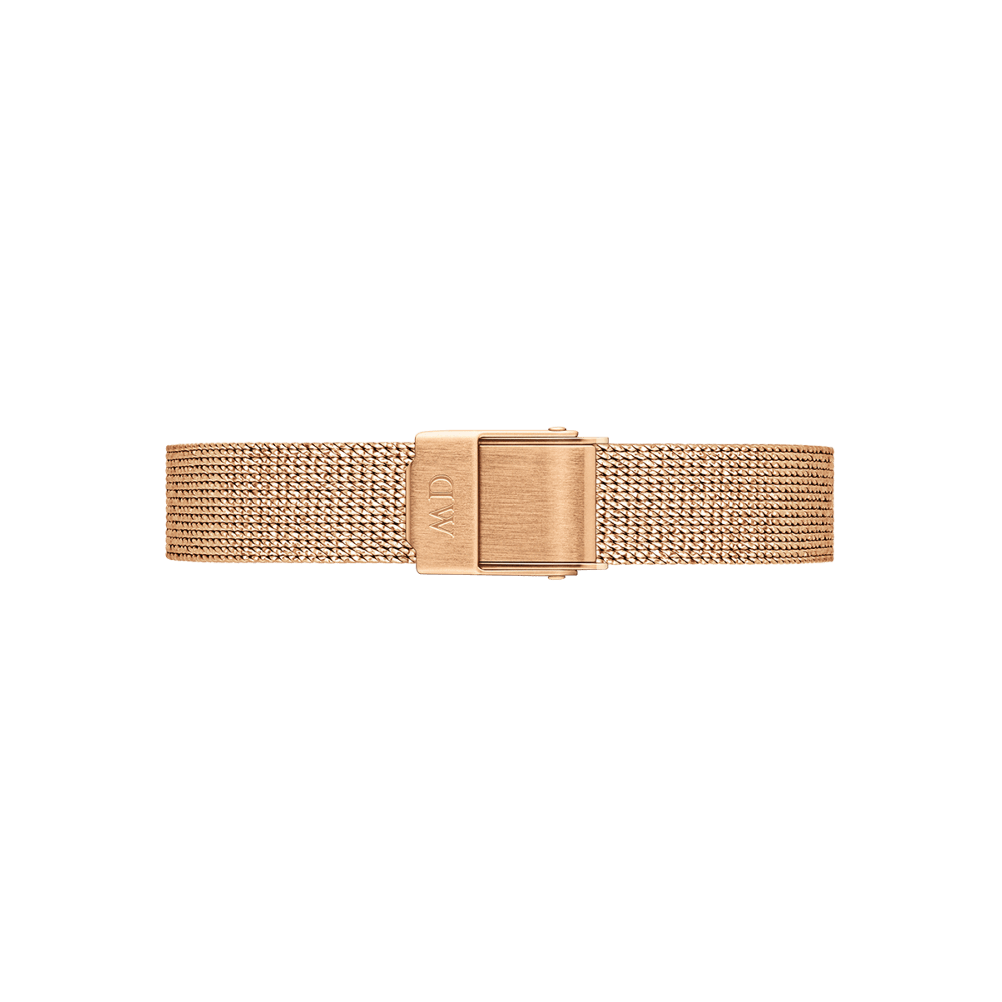 DW Quadro Pressed Melrose Green Rose Gold Watch