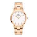 DW Iconic Link Rose Gold Watch